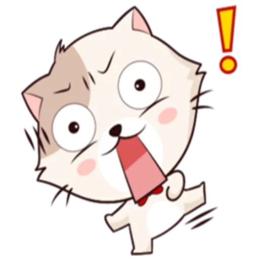 gato, gato, selo, sorriso anime, emoji neko kat