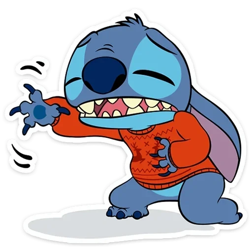 stych, stech style, stych is angry, lilo stich stich