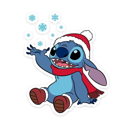 esticlo, lilo stich, stich año nuevo