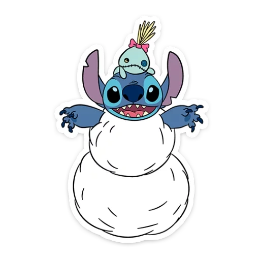 stitch, pahlawan stitch, tahun baru lilo stitch, karakter kartun stitch