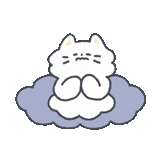 cat, cloud, the wind is blowing, dark clouds are blowing, dust cloud