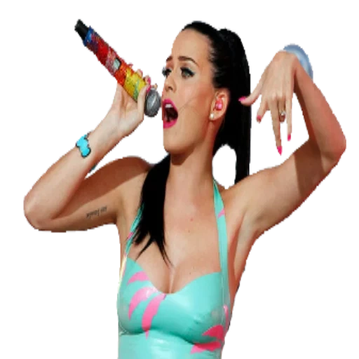 jeune femme, katy perry, grandes filles, katy perry chante