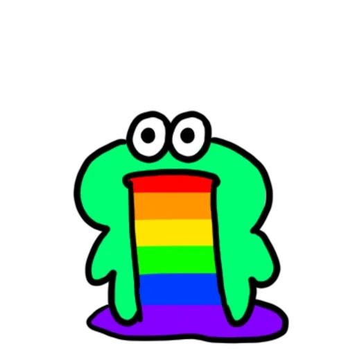 frog, аниме, рисунок, pepe лягушка, жаба зеленая