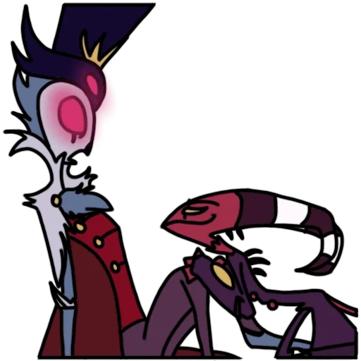 anime, hotel khazbin, hotel khazbin arta, personajes hotel hazbin, hotel khazbin hell boss