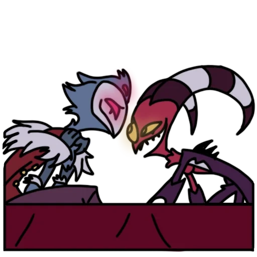 anime, hazbin hotel, boss helluva, hazbin hotel hell boss