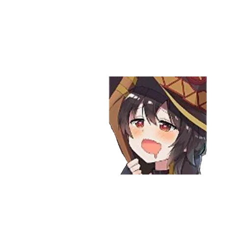 anime, megumin anime, megumin ahegao, megumin ahegao, anime charaktere