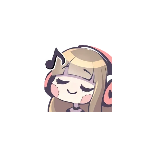 anime emoji, anime girl, thao chibi emote, cute drawings of chibi, anime emoji discord