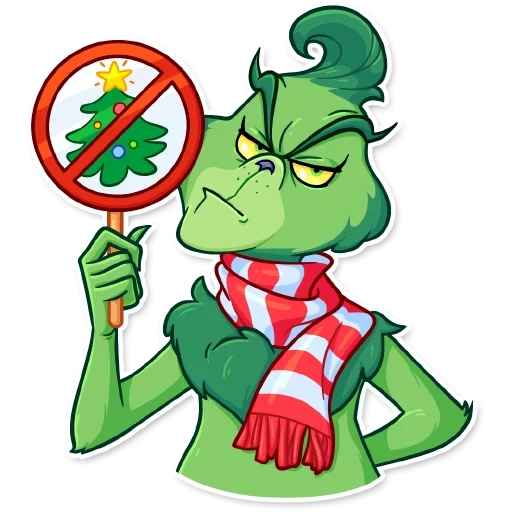 grimper, grinch drawing, grinch drawing, autocollants grinch