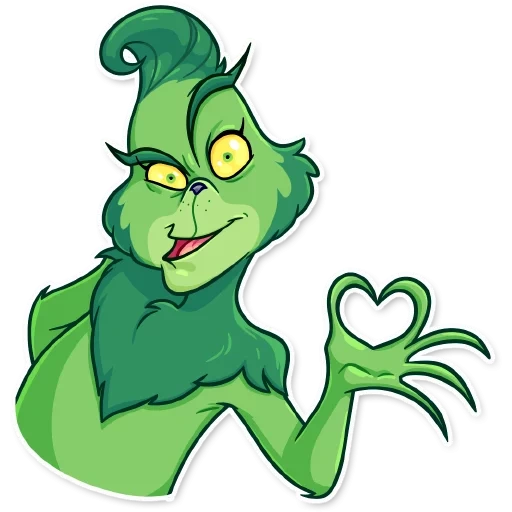 grinch, grinch drawing, grinch stickers, grinch characters