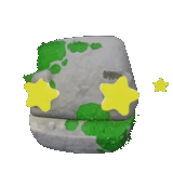 природа, покемон 569, иллюстрация, арена clash royale, пиксельный каменный голем