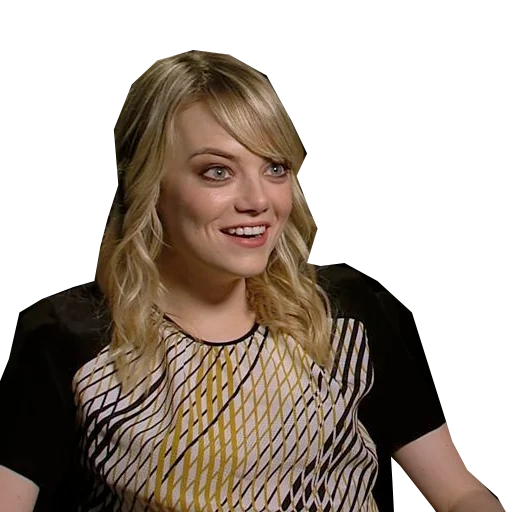 hum, empregada, emma stone, emma stone bang, emma stone blonde