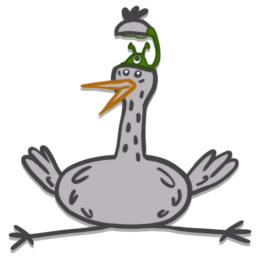 goose illustration