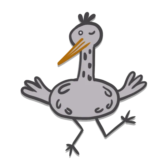 illustration of the goose