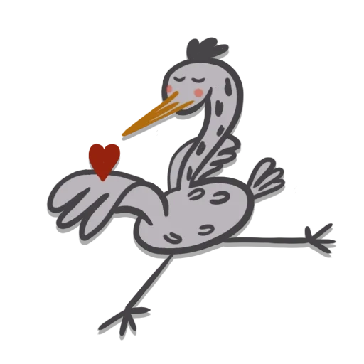 clipart cigogne