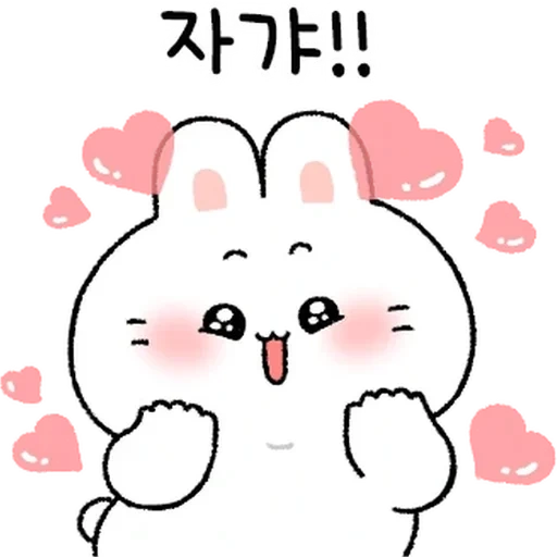 mimi, kawai, funny, cute rabbit, a lovely pattern