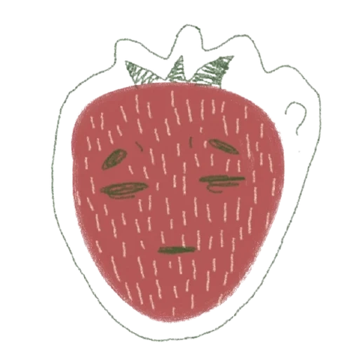 text, strawberry, red strawberries, big strawberries, cartoon strawberries