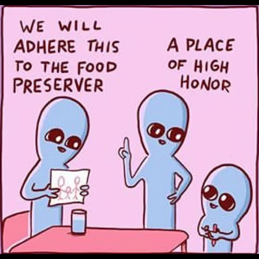 scherzo divertente, i fumetti sono divertenti, strange planet plus, un fumetto sugli alieni letteralmente, funny comics su strane creature