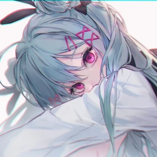 anime, art miku, miku hatsune, filles anime, fille animée