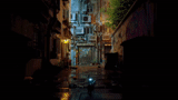 street, kowloon, darkness, stray game, urban landscape