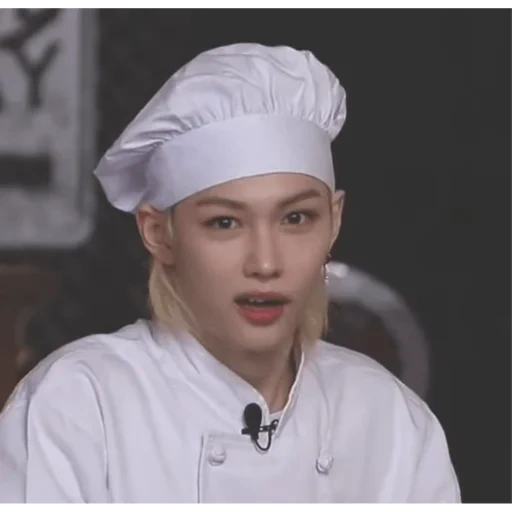 cozinheiro, asiático, chefe de cozinha, endjun thut, cozinheira mulher
