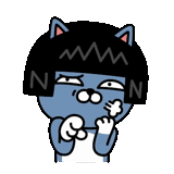 anime, gambar kawai, kakao talk cat, cat coco truly, kakao friends neo