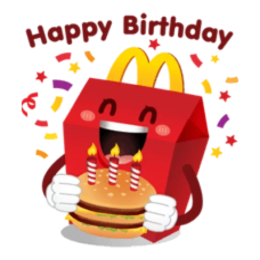 mcdonald s, mcdonald's happy mil, pegatinas de mcdonald's, feliz mil mcdonald's, publicidad feliz mil mcdonald's