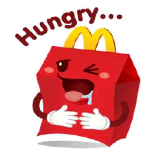 magdonas, mcdonald, mcdonald's stickers, happy's miles of mcdonald, the mcdonald happy logo