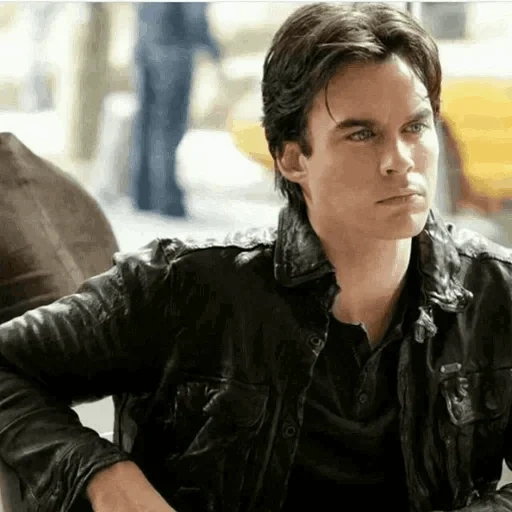 ian somerholder, damon salvatore, damon salvatore, damon salvatore the vampire diaries, sampul musim 12 supernatural