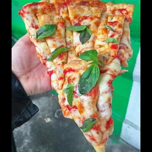 pizza, pizza, un pezzo di pizza, amo la pizza, pizza molto gustosa