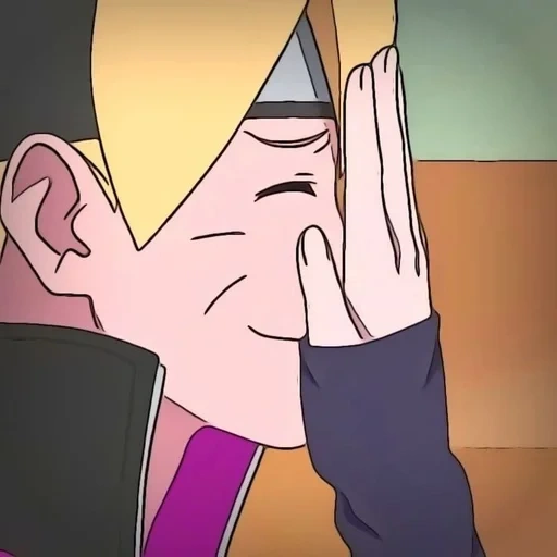 animation, sarada boruto, ebony boruto smiles, boruto's new generation of naruto, boruto's next generation naruto