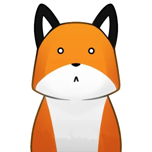 fox, fox fox, fox, cartoon fox is beautiful