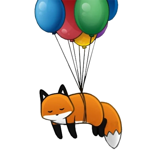 fox, stupid fox, fox ball, silly fox transparent background