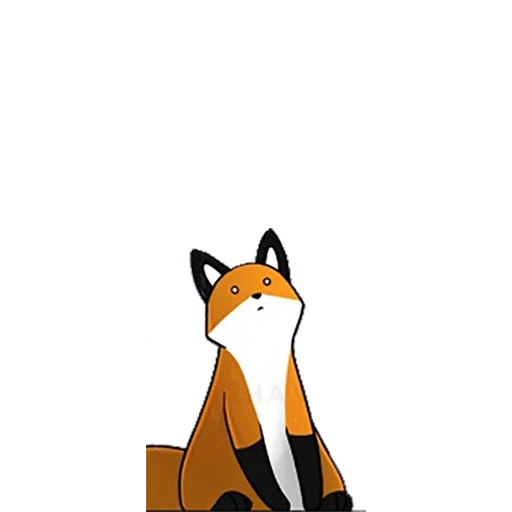 volpe, fox fox, fox stupida, disegno volpe, illustrazione della volpe