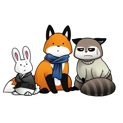 keine, the fox, pocket fox, fox mulder, stupid fox
