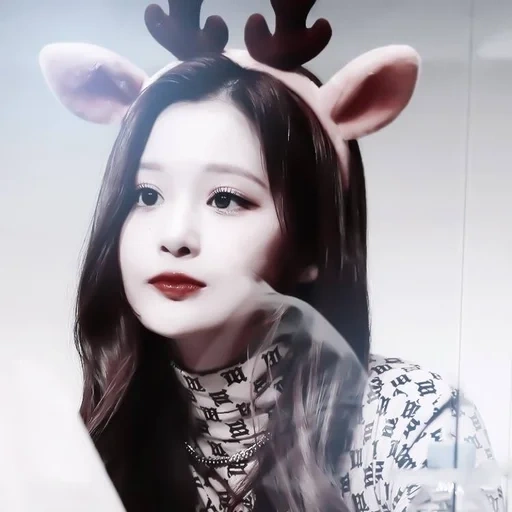 asiatique, jeune femme, deux fois nayeon, dahyun deux fois, coiffures coréennes