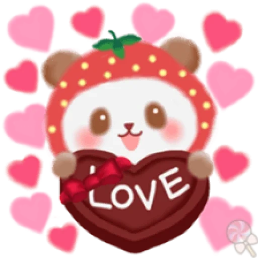 line, twitter, san valentino cavai, ciao hobby panda