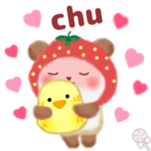 cute, kawaii, a toy, cute drawings, mochamochicake