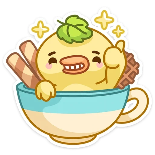 yummy, cute kawaii drawings, stickers kawaii delicious