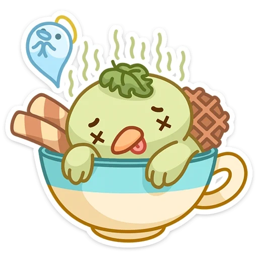 clipart, yummy, stickers kawaii delicious