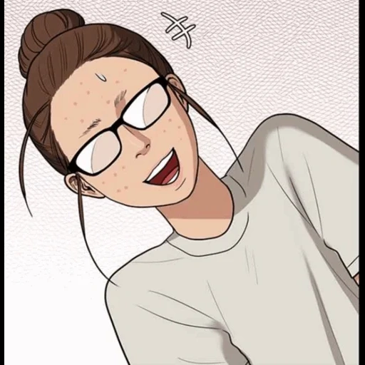 chica, modalidades de manhua, animación divertida, la verdadera belleza de los memes de mandarin, true beauty jugyeong without make