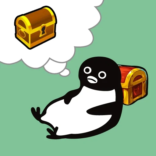 funny, penguin logo