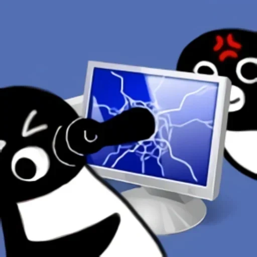 pingouins, people, pingouins, pingouin volant, bendi et les mèmes de la machine à encre