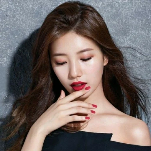 pe su ji, filles magnifiques, maquillage coréen, belle femme, actrice coréenne suzy lomad