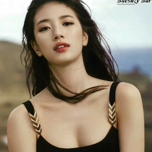 bae xiu ji, daun beludru merah, model korea, aktris korea, gadis asia yang cantik