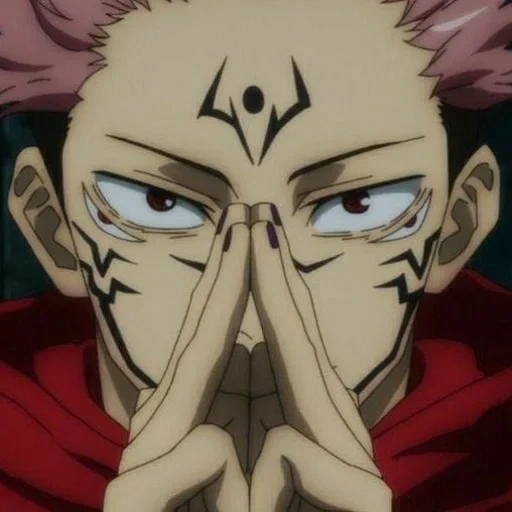 anime, anime, jujutsu, yuji ban do, jujutsu kaisen