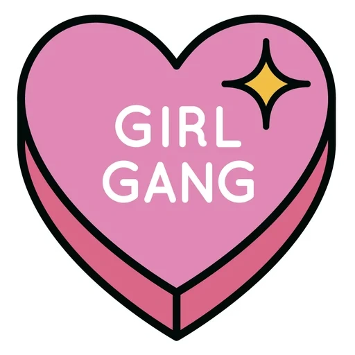 девушка, girl power амино, стикеры для whatsapp, girl power, розовое сердце