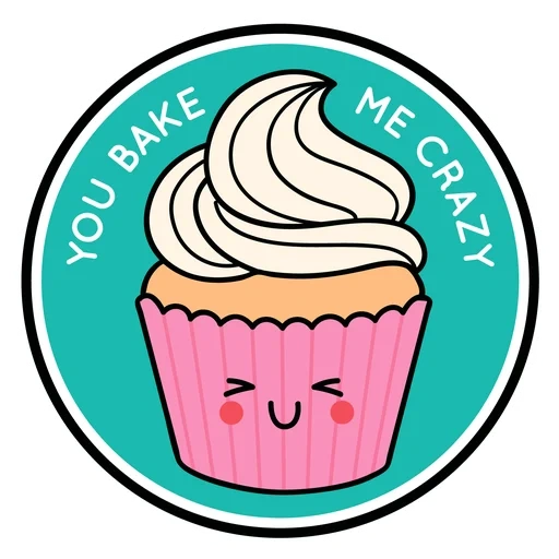 cupcake, рисунок кекса, капкейк, пирожное иллюстрация, кексы с кремом