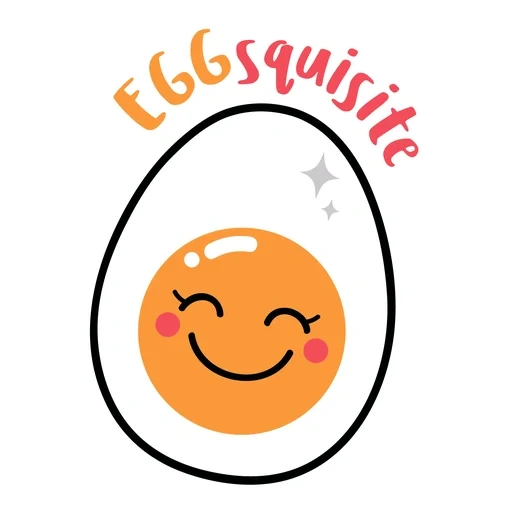 яйцо милое вектор, логотип яйцо, яиц, яйцо мульт, иконка смайлик