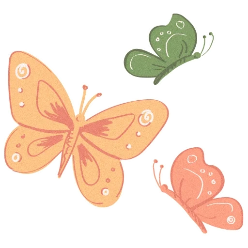 butterfly, papillon monarque, fleurs papillons, butterfly butterfly, papillon rose