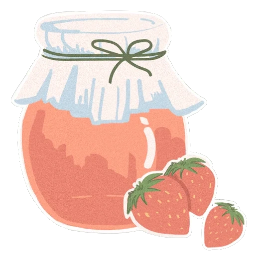 jam, a jar of jam, jam carrier jar, jam white background, jam jar with transparent background